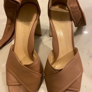 Ankle wrap heels